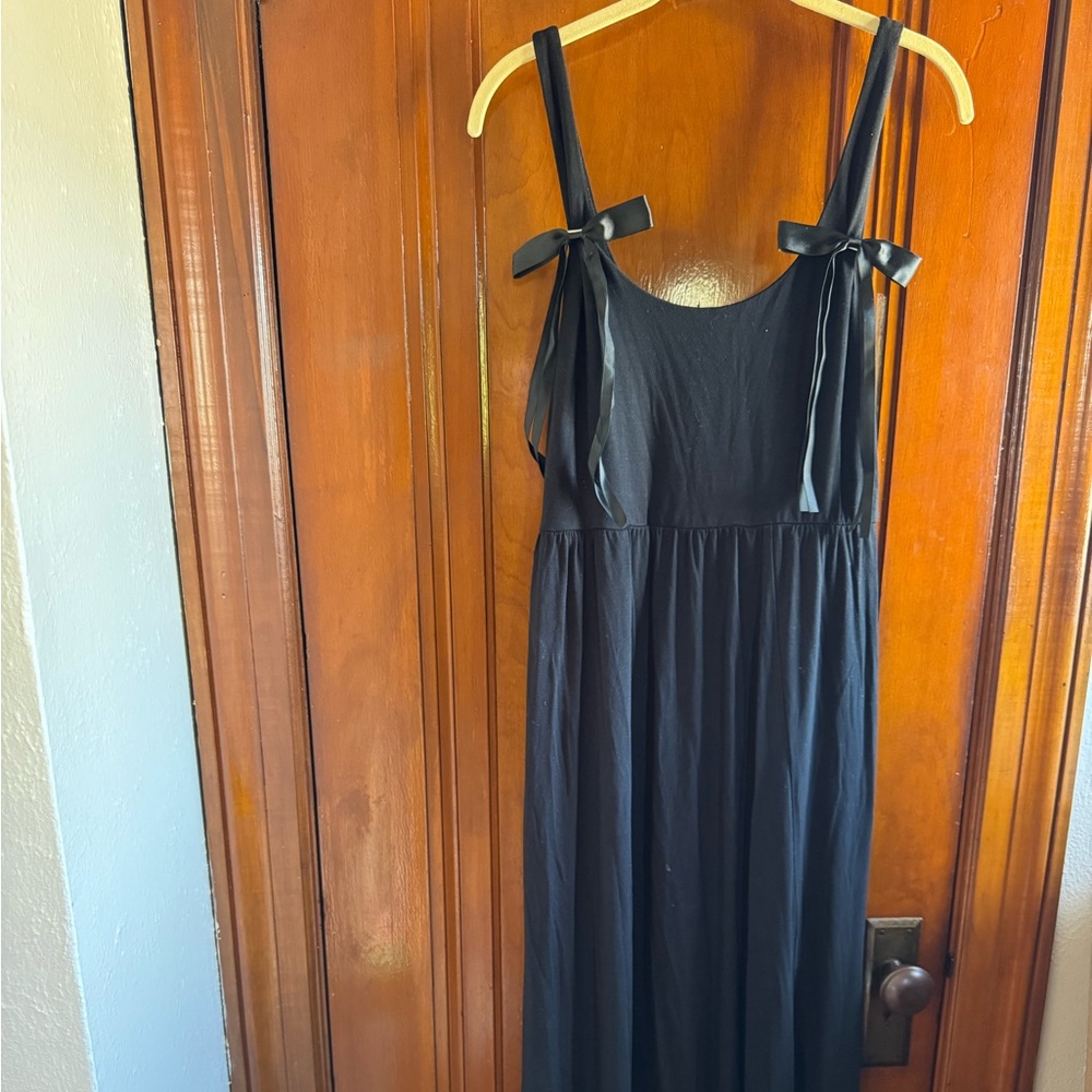 Target A New Day Ballet Midi Dress with Pockets and Slit